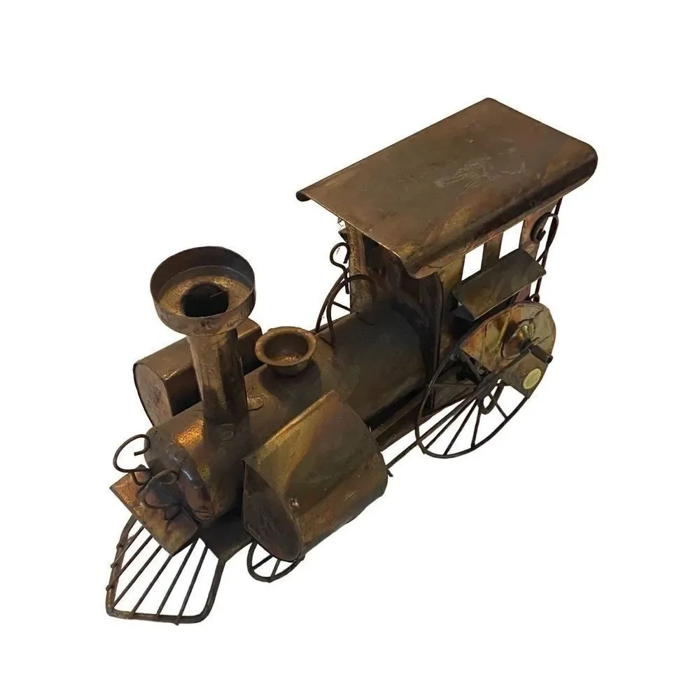 HTC Tin Old Steam Engine Music Box - Plays: “ Chatta Nooga Choo Choo”